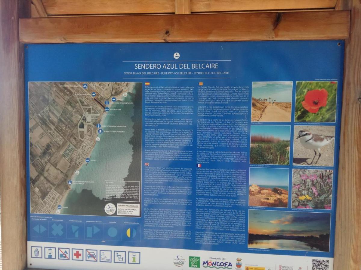 Apto. Con Wifi, Piscina, Vistas Al Mar Y Parking. Moncófar Eksteriør bilde